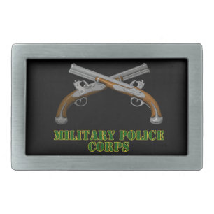 MP Military Police Belt Buckle