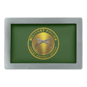 MP Military Police  Belt Buckle