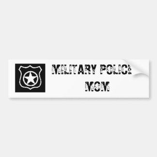 MP, MILITARY POLICE MOM BUMPER STICKER