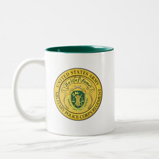 MP seal Two-Tone Coffee Mug (Left)