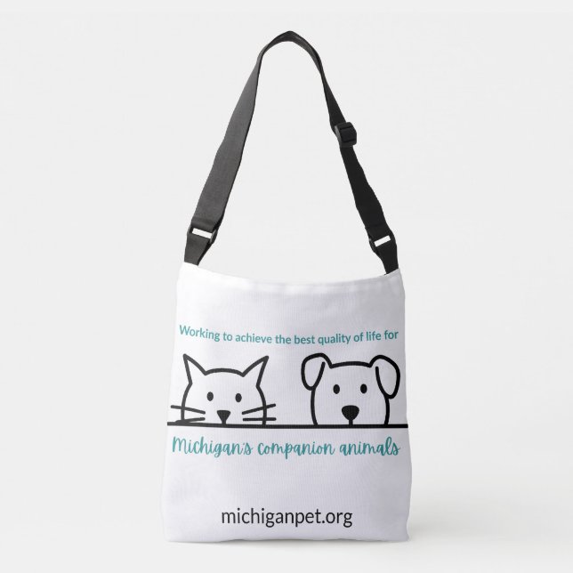 MPA Companion Animals Crossbody or Shoulder Bag (Front)