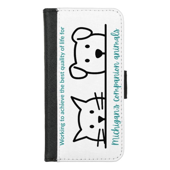 MPA Companion Animals iphone wallet case (Front)