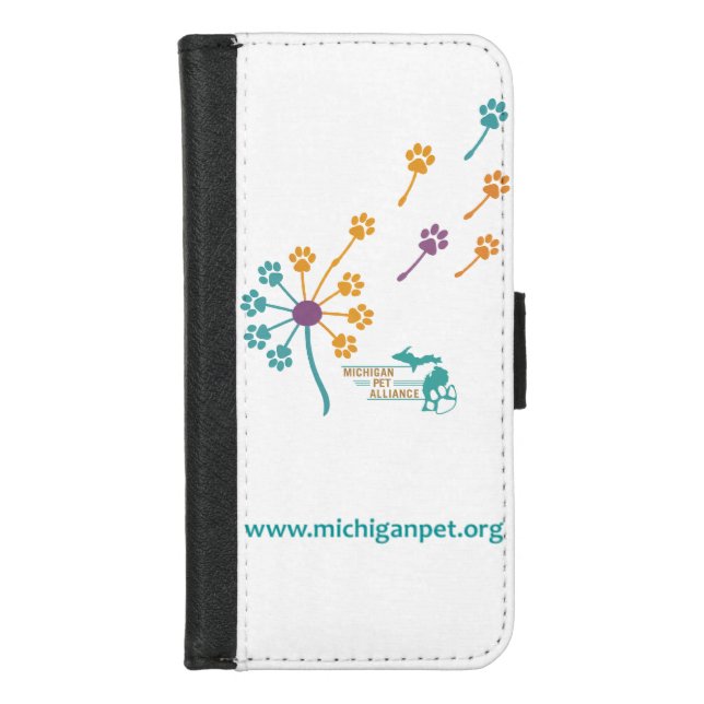 MPA Dandelion iphone wallet case (Front)