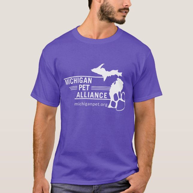 MPA Men's Basic Dark-colored T-shirts (Front)