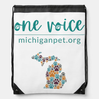 MPA One Voice Paws Drawstring Bag