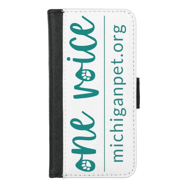 MPA One Voice Paws iphone wallet case (Front)