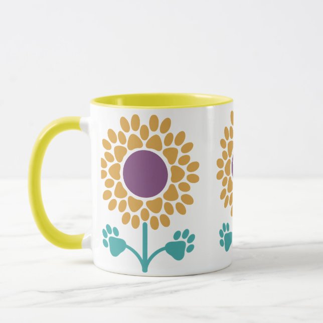 MPA Sunflower Coffee Mug (Left)