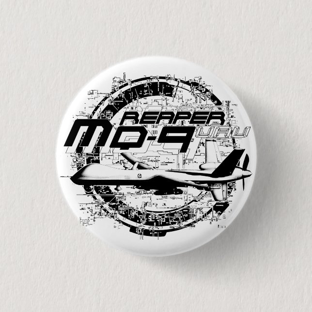 MQ-9 Reaper Button (Front)