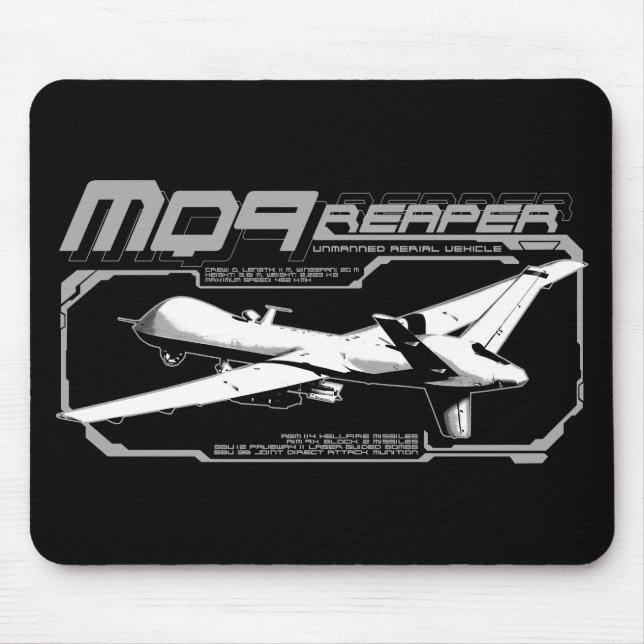 MQ-9 Reaper Mouse Pad (Front)