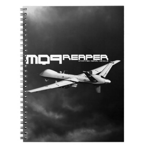 MQ_9 Reaper Photo Notebook 80 Pages BW