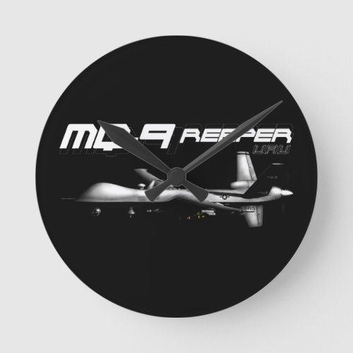 MQ_9 Reaper Round Clock