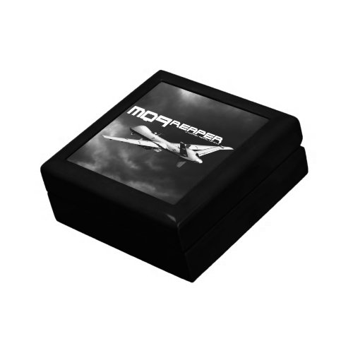 MQ_9 Reaper Wooden Jewelry Keepsake Box