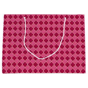 MQF Sequins-Pink-Magenta-GIFT BAG L