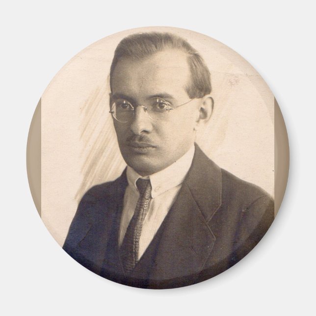 Mr. 1920s Scientist Magnet (Front)