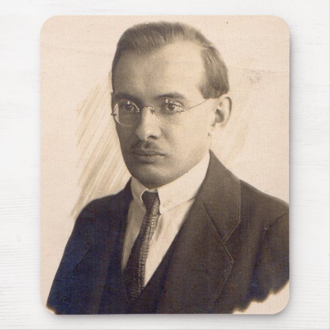 Mr. 1920s Scientist Mouse Pad (Front)