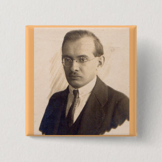 Mr. 1920s Scientist Pinback Button