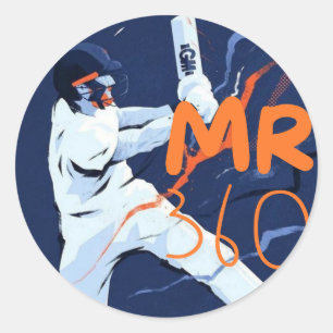 Mr 360 2024 classic round sticker