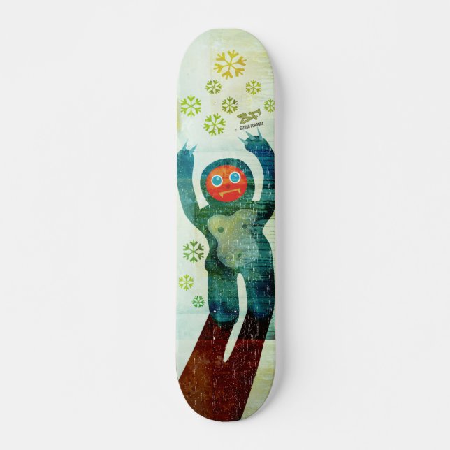 Mr. Abominable Skateboard Deck (Front)