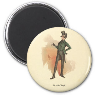 Mr. Alfred Jingle from The Pickwick Papers Magnet