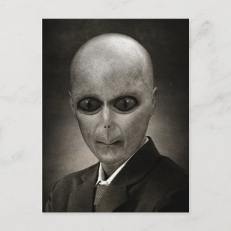 Mr Alien Postcard