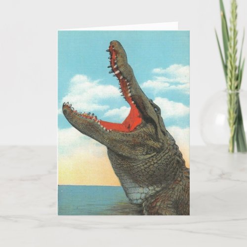 Mr Alligator Card