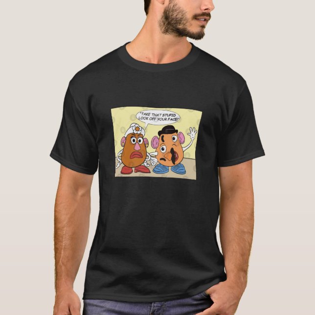 Mr. &amp; Mrs Potato Head T-Shirt (Front)