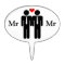 Mr and Mr Wedding Cake Topper