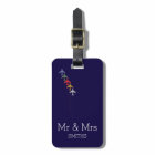 Mr. and Mrs. airplane travel personalized