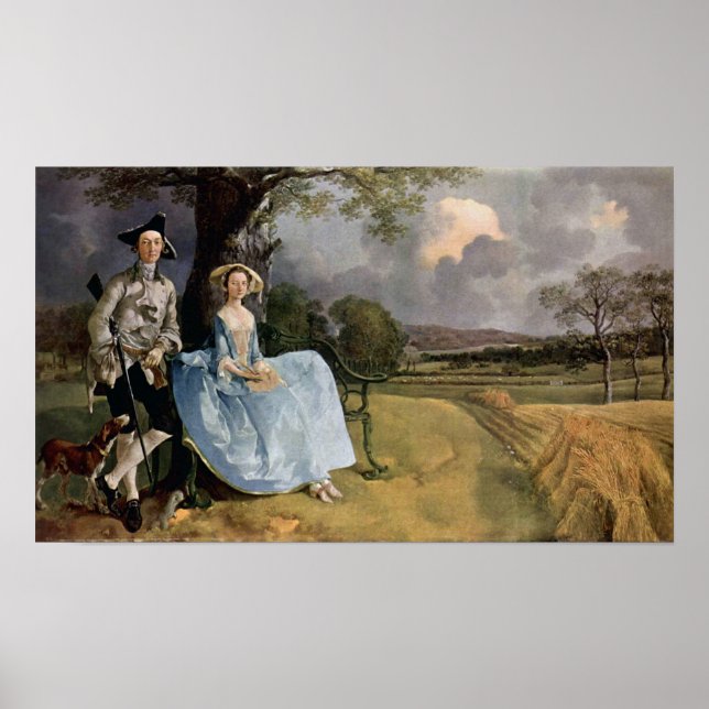 Mr. and Mrs. Andrews Poster (Front)