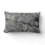 Mr and Mrs Beach Rocks at Bar Harbor Lumbar Pillow