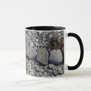 Mr and Mrs Beach Rocks at Bar Harbor Mug