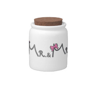 Mr. and Mrs. Candy Dish