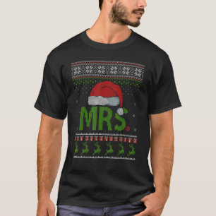 Mr And Mrs Claus Ugly Christmas Sweater Matching C