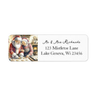 Mr and Mrs Clause Cute Christmas 