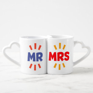 Mr. and Mrs. Coffee Mug Set