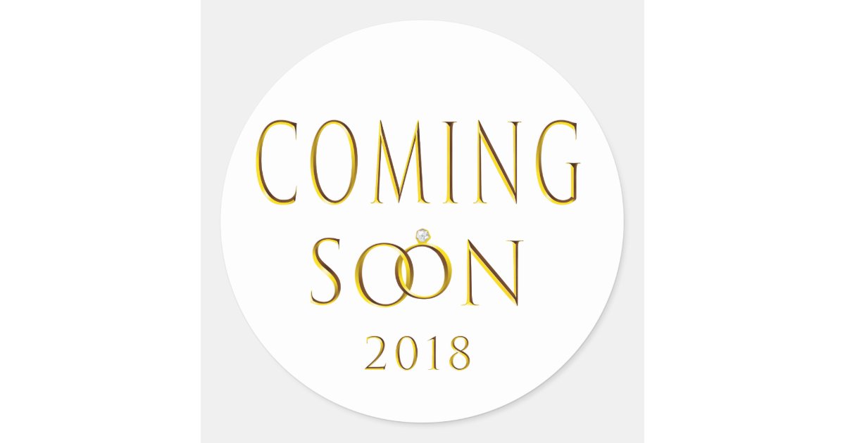Coming Soon Logo Round