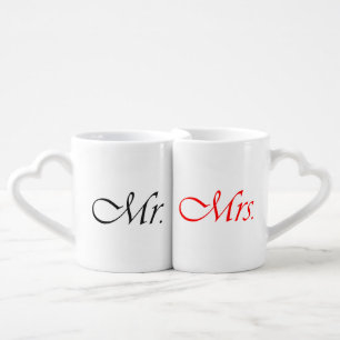 Mr. and Mrs. Couple Mugs