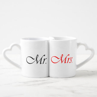 Mr. and Mrs. Couple Mugs