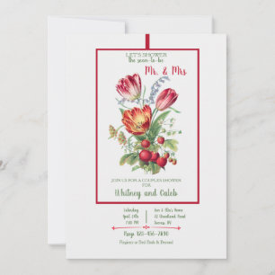 Mr and Mrs Couples Shower Invitation