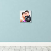 Mr and Mrs Custom Photo Canvas (Insitu(Wood Floor))