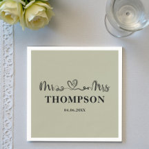 Mr and Mrs Elegant Simple | Cement Grey