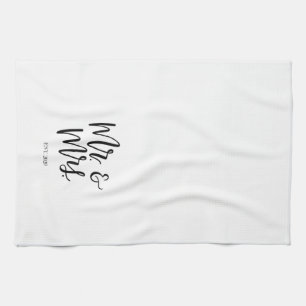 Mr. and Mrs. est. 2020 Kitchen Towel