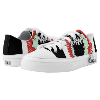 Mr. And Mrs. Frankenstein Low-Top Sneakers