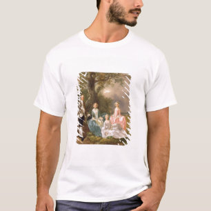 Mr and Mrs John Gravenor and their Daughters, Eliz T-Shirt