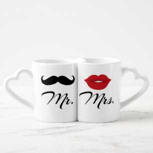 Mr And Mrs Lovers' Mug Set