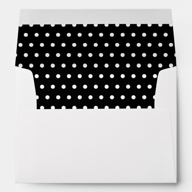 Mr and Mrs Modern Bold Wedding Invitation Envelope (Back (Bottom))
