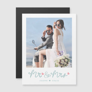 Mr and Mrs Photo Wedding Thank You