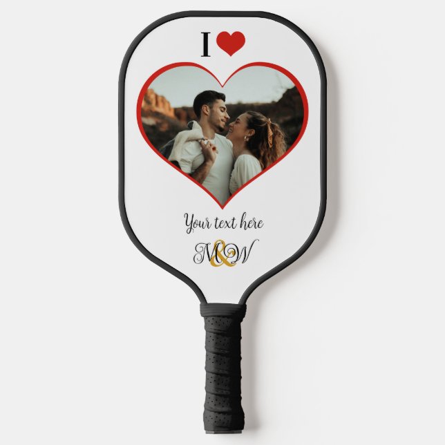 Mr and Mrs Pickleball Paddle (Front)