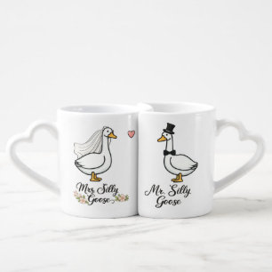  Mr And Mrs Silly Goose Wedding Mug Engagement 