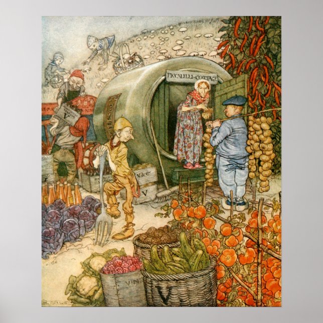 Mr and Mrs Vinegar at Home Poster (Front)